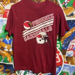 Vintage 80's Phoenix Cardinals Single Stitched Crewneck Teeshirt
